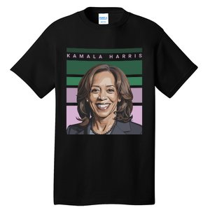 Kamala Harris 2024 Tall T-Shirt