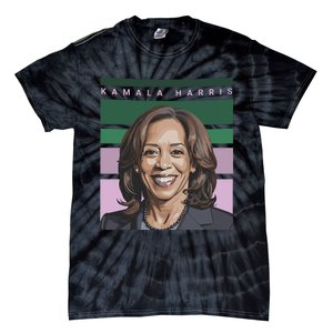 Kamala Harris 2024 Tie-Dye T-Shirt