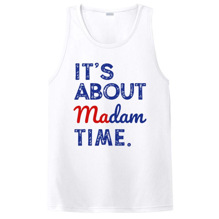 Kamala Harris 2024 ItS About Madam Time President PosiCharge Competitor Tank