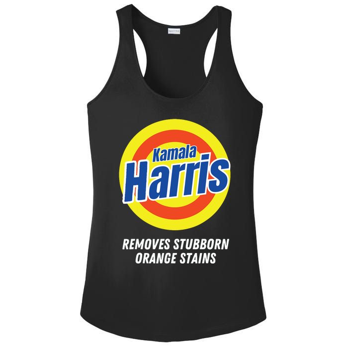 Kamala Harris 2024 Removes Stubborn Orange Stains Humorous Ladies PosiCharge Competitor Racerback Tank