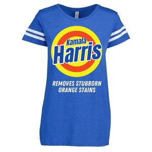 Kamala Harris 2024 Removes Stubborn Orange Stains Humorous Enza Ladies Jersey Football T-Shirt