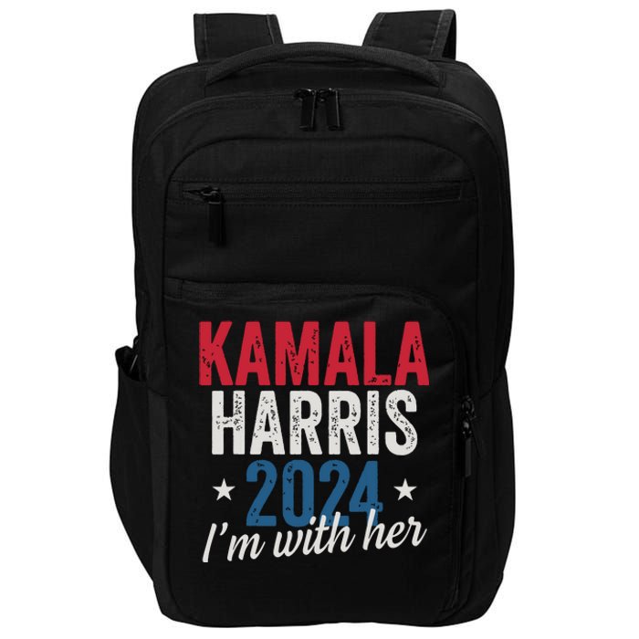 Kamala Harris 2024 Support Im With Her Kamala Harris 2024 Impact Tech Backpack