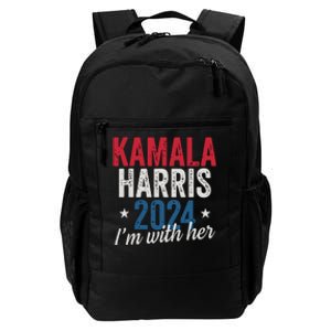 Kamala Harris 2024 Support Im With Her Kamala Harris 2024 Daily Commute Backpack