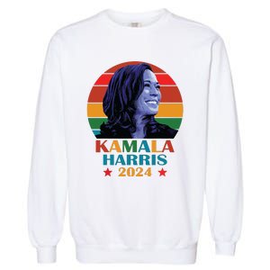 Kamala Harris 2024 Vote President Kamala Election 2024 Garment-Dyed Sweatshirt