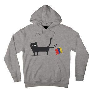 Kamala Harris 2024 Victory Black Cat Vs Gop Elephant Tall Hoodie