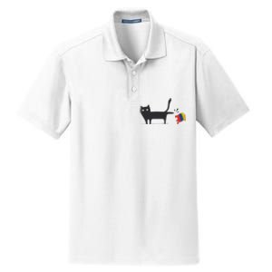 Kamala Harris 2024 Victory Black Cat Vs Gop Elephant Dry Zone Grid Polo