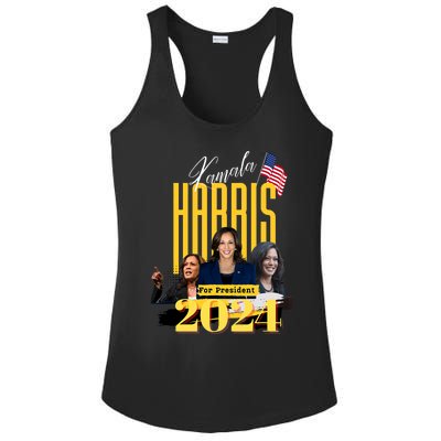 Kamala Harris 2024 Pro Kamala For President Ladies PosiCharge Competitor Racerback Tank