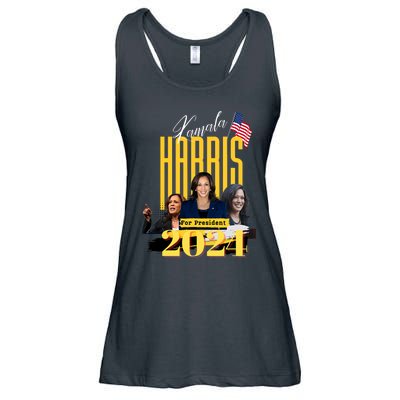 Kamala Harris 2024 Pro Kamala For President Ladies Essential Flowy Tank