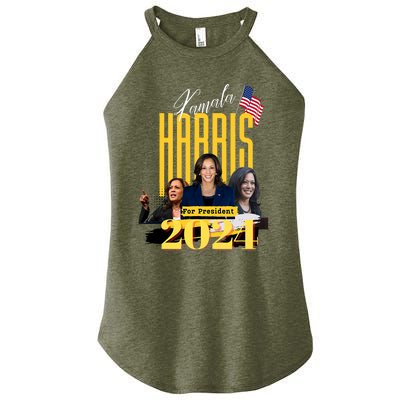 Kamala Harris 2024 Pro Kamala For President Women's Perfect Tri Rocker Tank