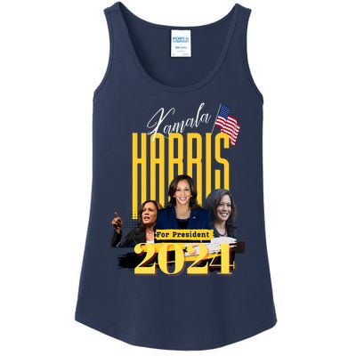 Kamala Harris 2024 Pro Kamala For President Ladies Essential Tank