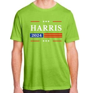 Kamala Harris 2024 For President Harris 2024 American Flag Adult ChromaSoft Performance T-Shirt