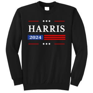 Kamala Harris 2024 For President Harris 2024 American Flag Sweatshirt