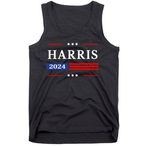 Kamala Harris 2024 For President Harris 2024 American Flag Tank Top