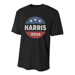 Kalama Harris 2024 Voting For Blue President 47 Political Gift Youth Performance Sprint T-Shirt