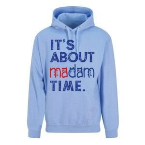 Kamala Harris 2024 ItS About Madam Time President Election Cool Gift Unisex Surf Hoodie