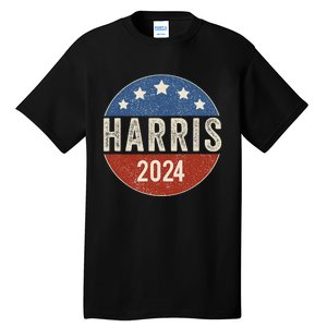 Kamala Harris 2024 For President Campaign Us Flag Tall T-Shirt