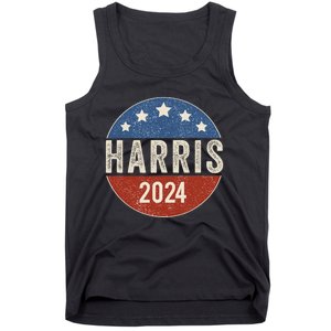 Kamala Harris 2024 For President Campaign Us Flag Tank Top