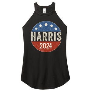 Kamala Harris 2024 For President Campaign Us Flag Women's Perfect Tri Rocker Tank