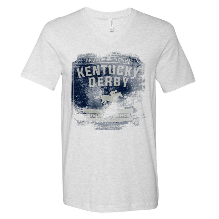 Kentucky Horse 2024 Vintage V-Neck T-Shirt