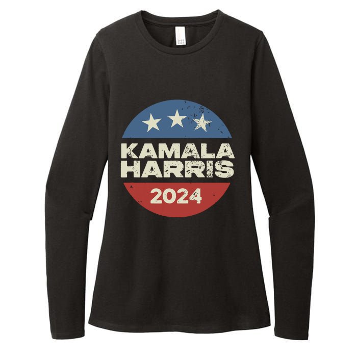 Kamala Harris 2024 For President Campaign Womens CVC Long Sleeve Shirt