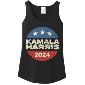 Kamala Harris 2024 For President Campaign Ladies Essential Tank