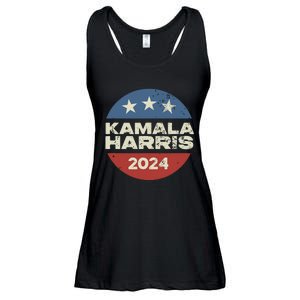 Kamala Harris 2024 For President Campaign Ladies Essential Flowy Tank