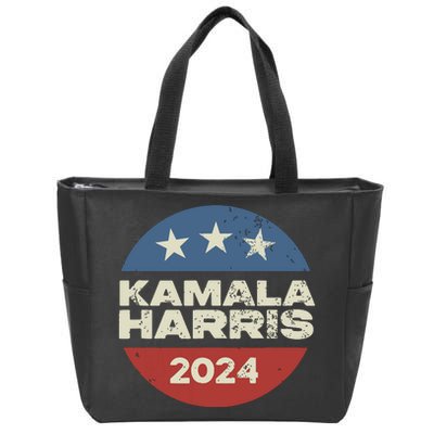 Kamala Harris 2024 For President Campaign Zip Tote Bag