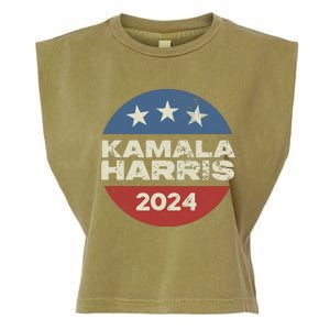 Kamala Harris 2024 For President Campaign Garment-Dyed Women's Muscle Tee