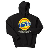 Kamala Harris 2024 Removes Stubborn Orange Stains Funny Kids Hoodie