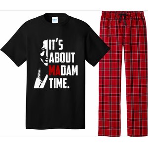 Kamala Harris 2024 ItS About Madam Time President Election Gift Pajama Set