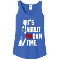 Kamala Harris 2024 ItS About Madam Time President Election Gift Ladies Essential Tank