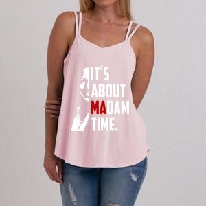 Kamala Harris 2024 ItS About Madam Time President Election Gift Women's Strappy Tank