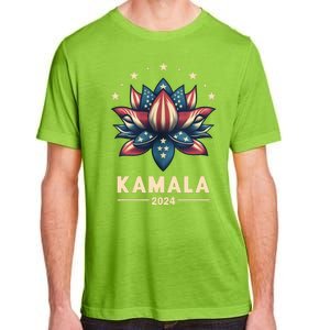 Kamala Harris 2024 Presidential Campaign American Lotus Adult ChromaSoft Performance T-Shirt