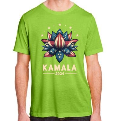 Kamala Harris 2024 Presidential Campaign American Lotus Adult ChromaSoft Performance T-Shirt