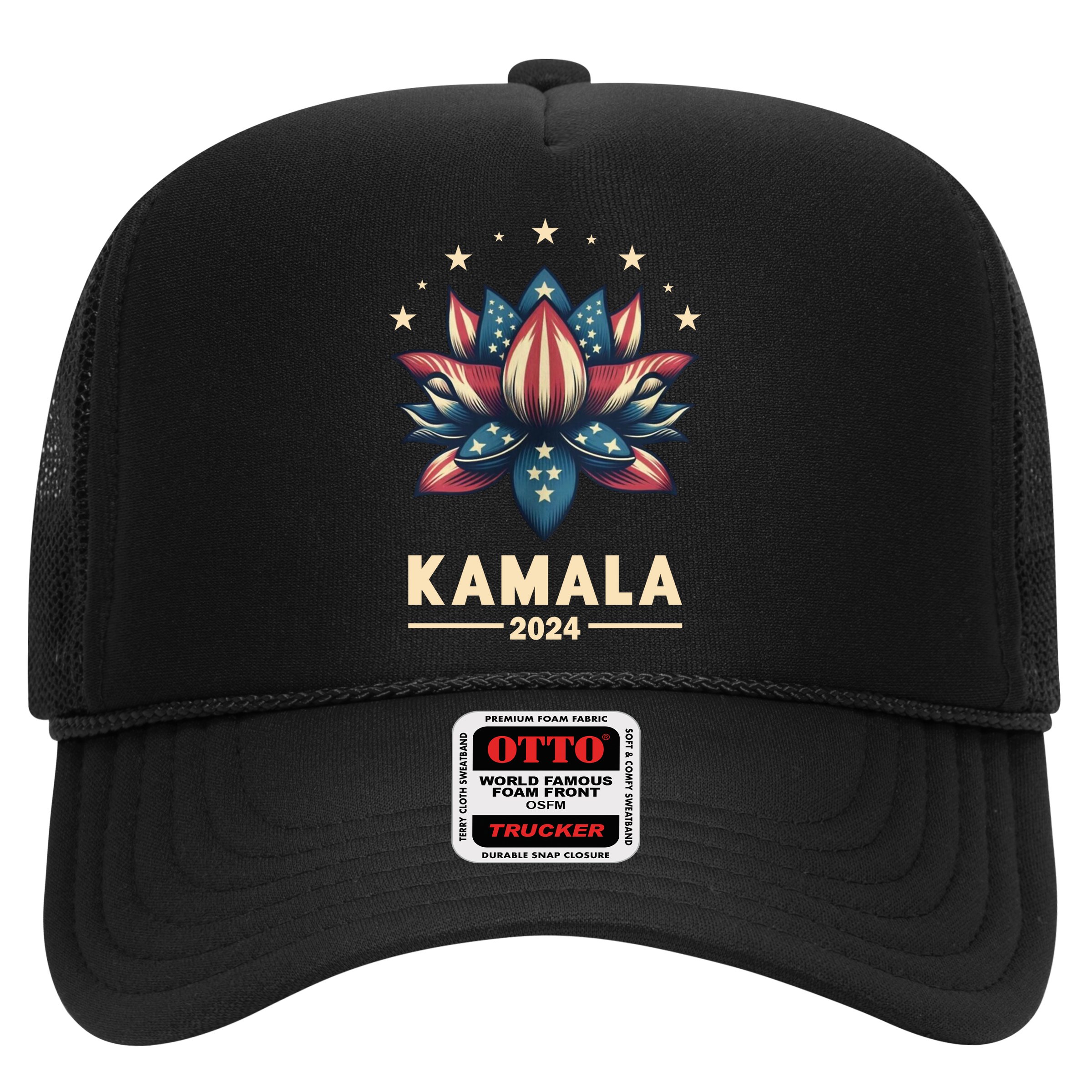 Kamala Harris 2024 Presidential Campaign American Lotus Hat