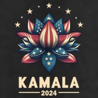 Kamala Harris 2024 Presidential Campaign American Lotus Hat