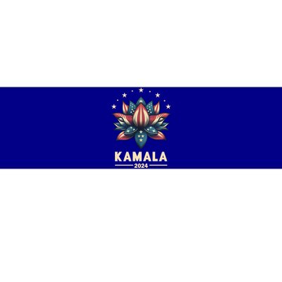 Kamala Harris 2024 Presidential Campaign American Lotus Bumper Sticker