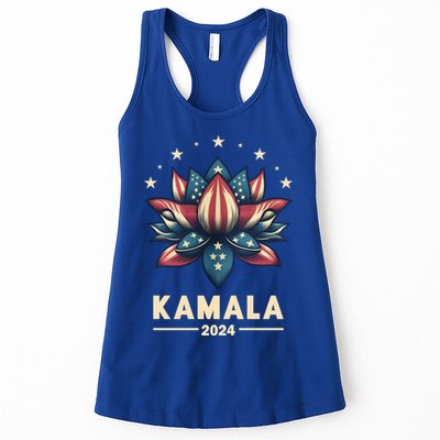 Kamala Harris 2024 Presidential Campaign American Lotus Womens Tank Top
