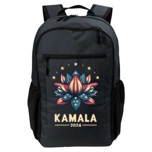 Kamala Harris 2024 Presidential Campaign American Lotus Daily Commute Backpack