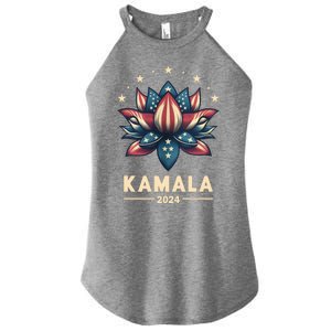 Kamala Harris 2024 Presidential Campaign American Lotus Women's Perfect Tri Rocker Tank