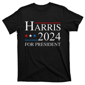 Kamala Harris 2024 For President Election Campaign Gift T-Shirt