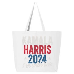 Kamala Harris 2024 Support 25L Jumbo Tote