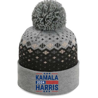 Kamala Harris 2024 Support First Presidente Usa Women The Baniff Cuffed Pom Beanie