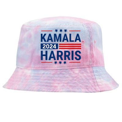 Kamala Harris 2024 Support First Presidente Usa Women Tie-Dyed Bucket Hat