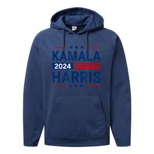 Kamala Harris 2024 Support First Presidente Usa Women Performance Fleece Hoodie