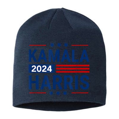 Kamala Harris 2024 Support First Presidente Usa Women Sustainable Beanie