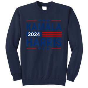 Kamala Harris 2024 Support First Presidente Usa Women Tall Sweatshirt