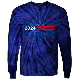 Kamala Harris 2024 Support First Presidente Usa Women Tie-Dye Long Sleeve Shirt