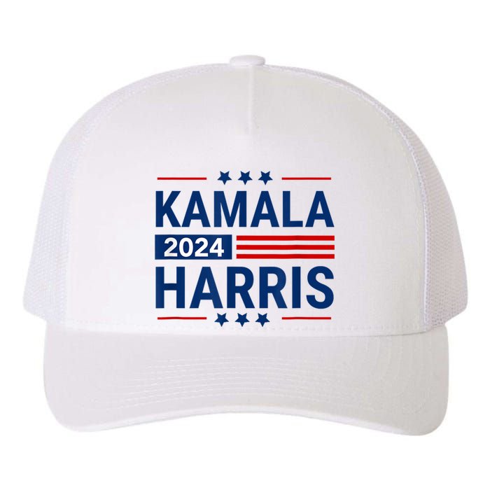 Kamala Harris 2024 Support First Presidente Usa Women Yupoong Adult 5-Panel Trucker Hat