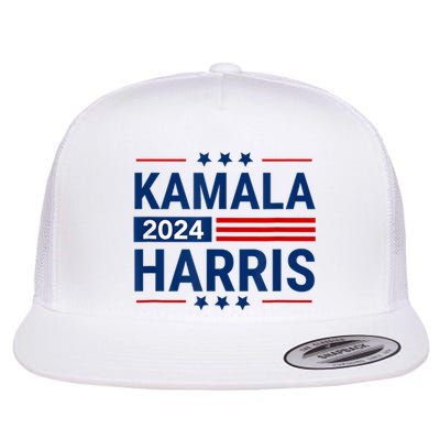 Kamala Harris 2024 Support First Presidente Usa Women Flat Bill Trucker Hat